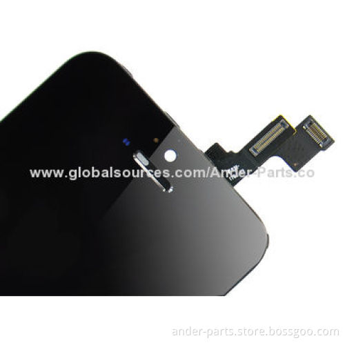 Genuine Mobile Phone LCD with Touch Screen Digitizer Assembly for iPhone 5S, Perfect Fit